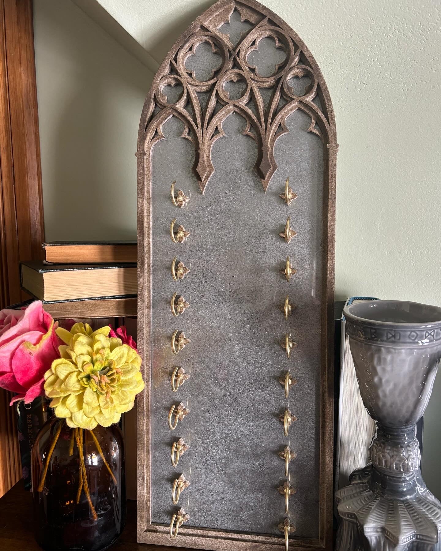 Gothic Window Wand Holder