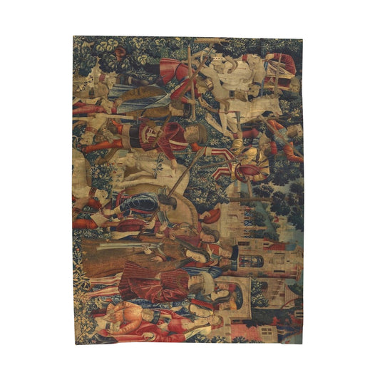 Velveteen Plush House Tapestry Blankets