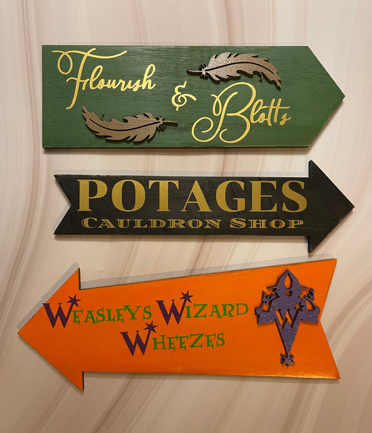 Individual Directional Signs