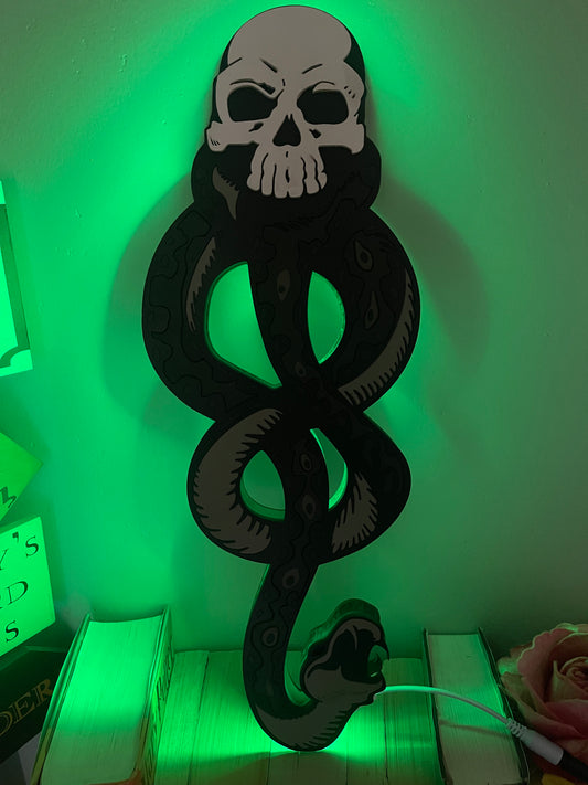 Dark Mark Lighted Sign