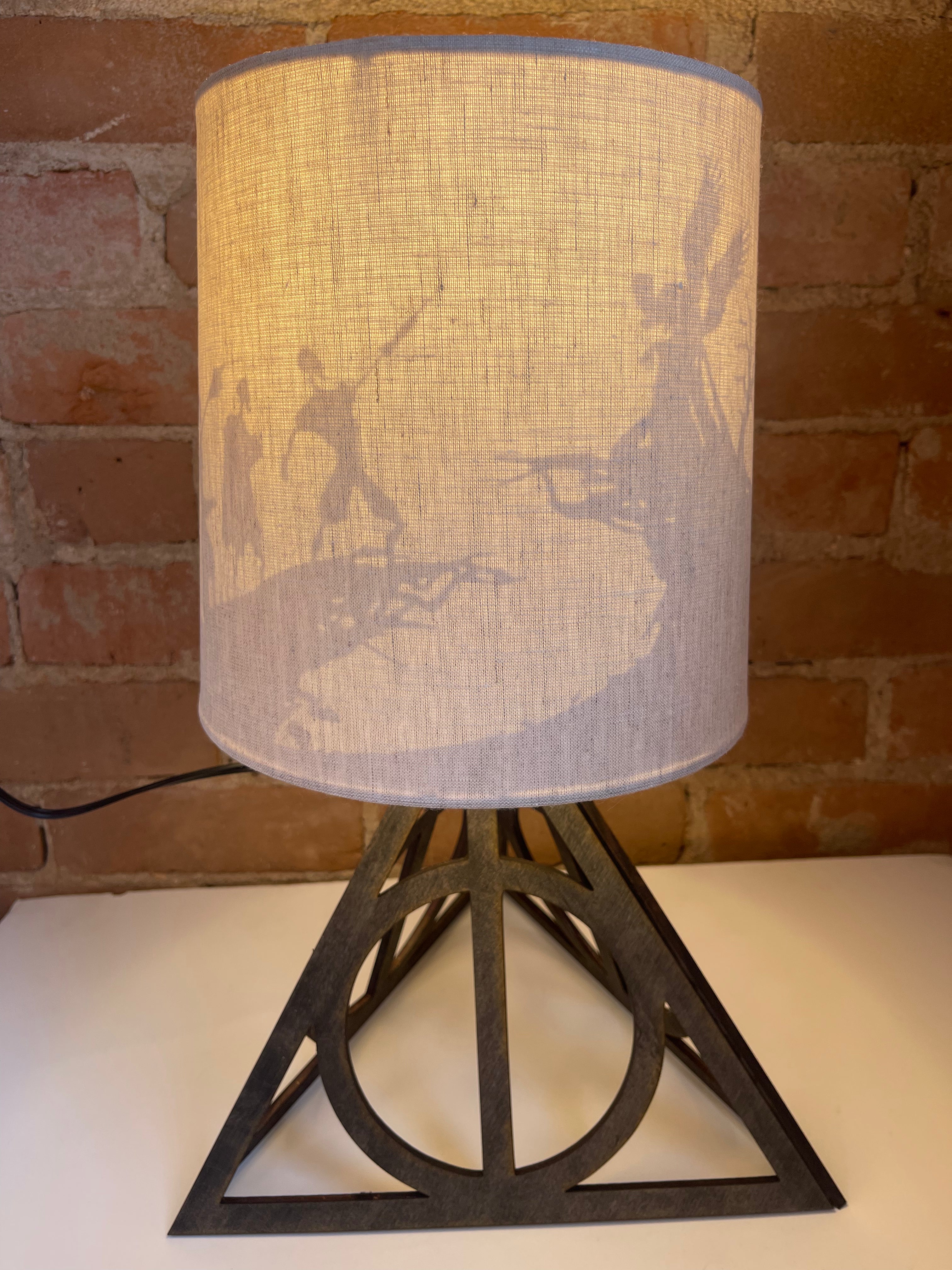 Harry potter deathly hallows table deals lamp