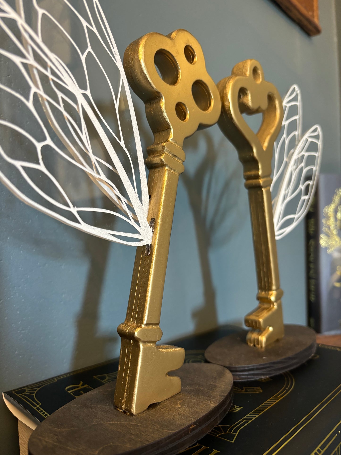 Flying Keys Bookends - Set of 2