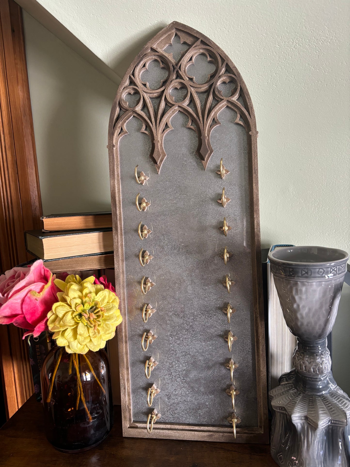 Gothic Window Wand Holder