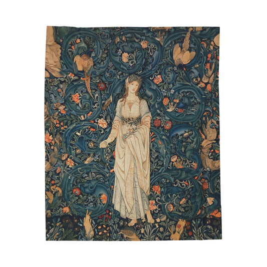 Velveteen Plush House Tapestry Blankets