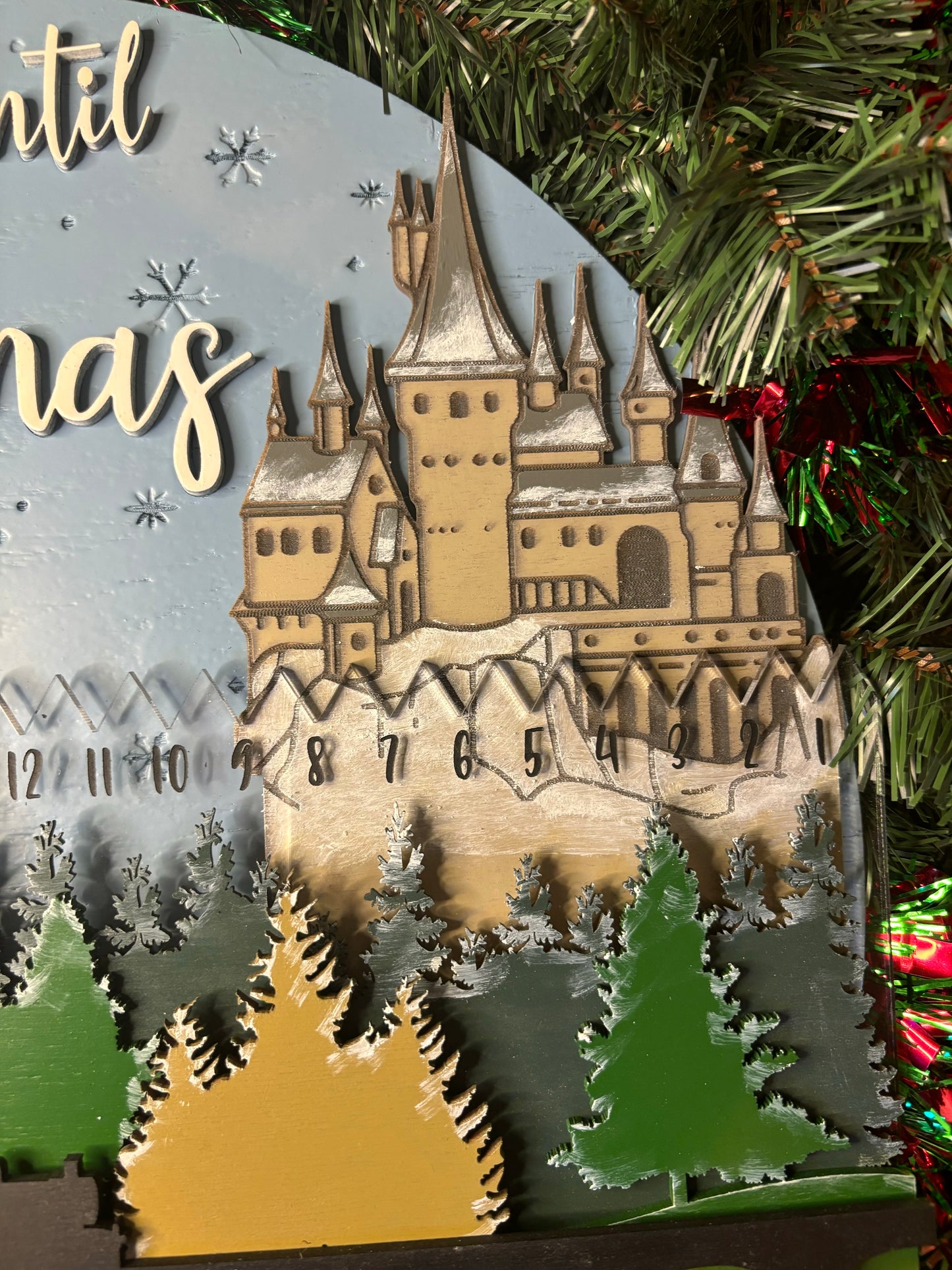 Flying to School Christmas Countdown