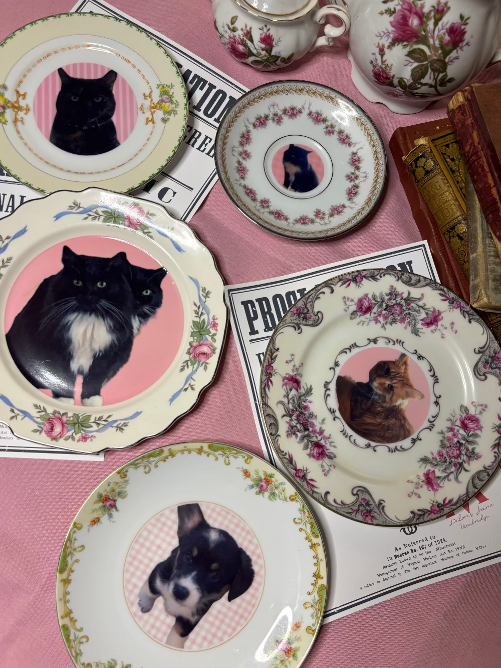 Custom Pet Plates