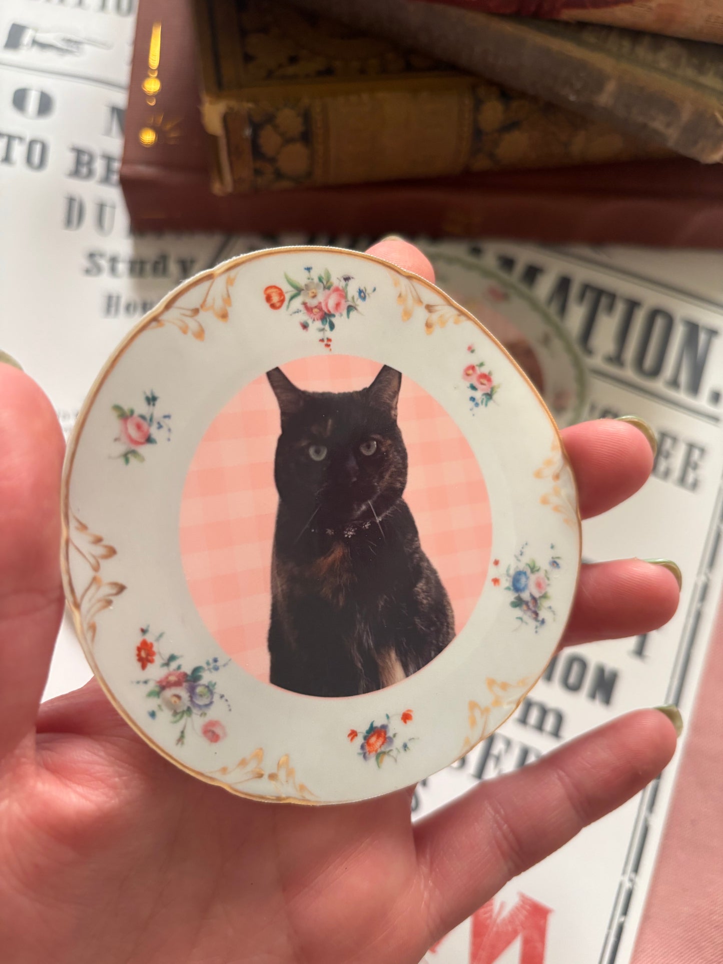 Custom Pet Plate Sticker