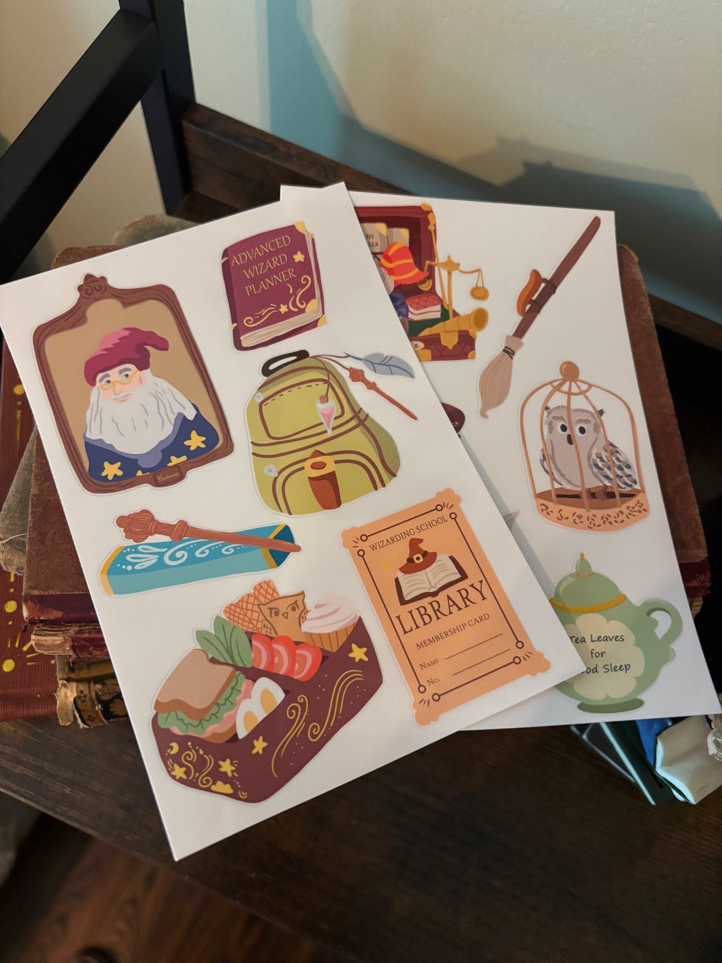 Wizard School Essentials Sticker Sheets
