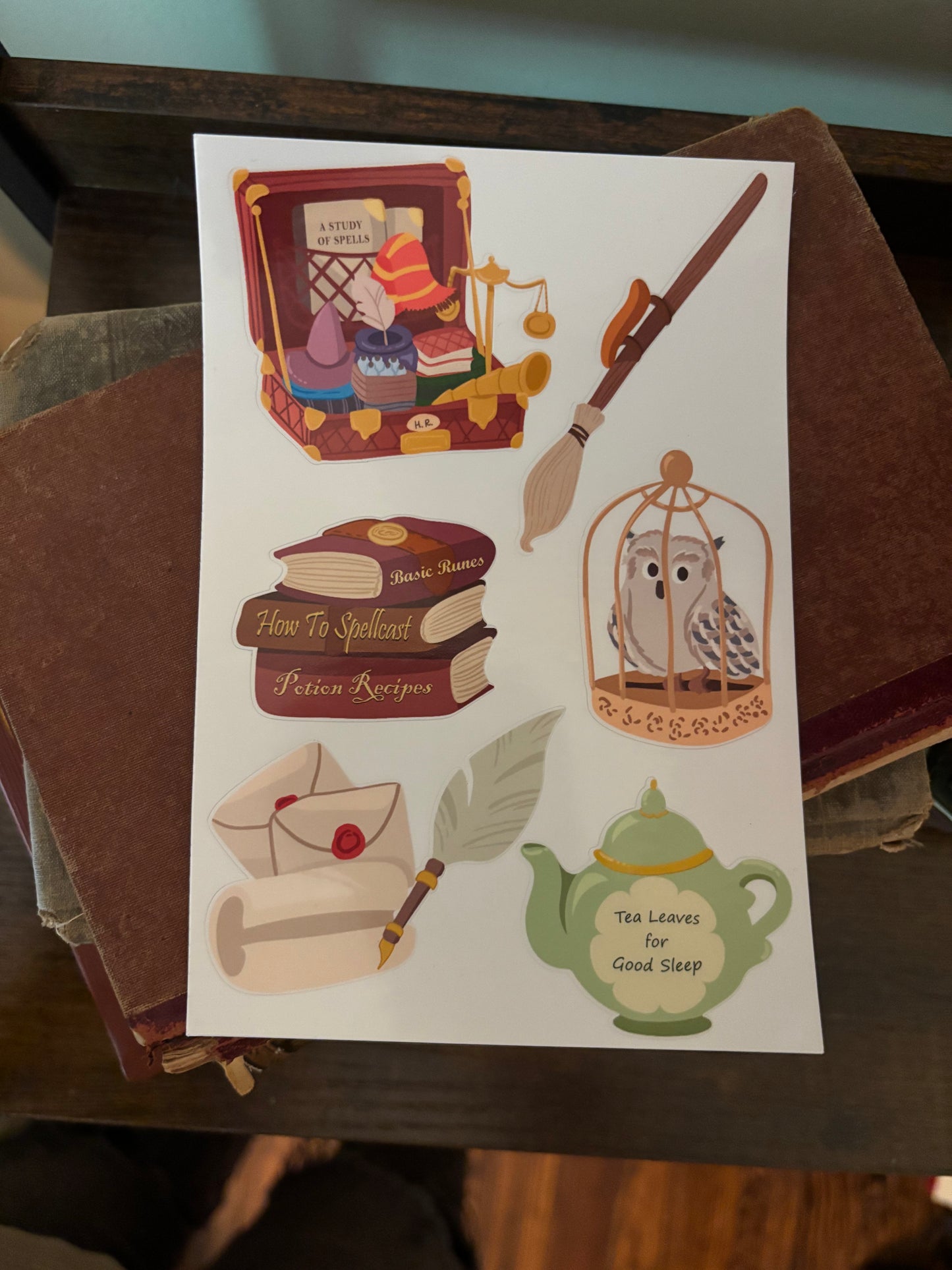 Wizard School Essentials Sticker Sheets