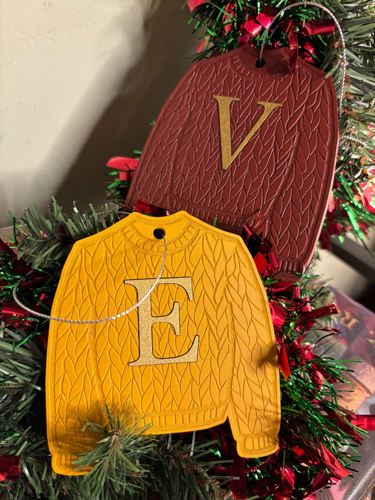 Custom Sweater Ornament