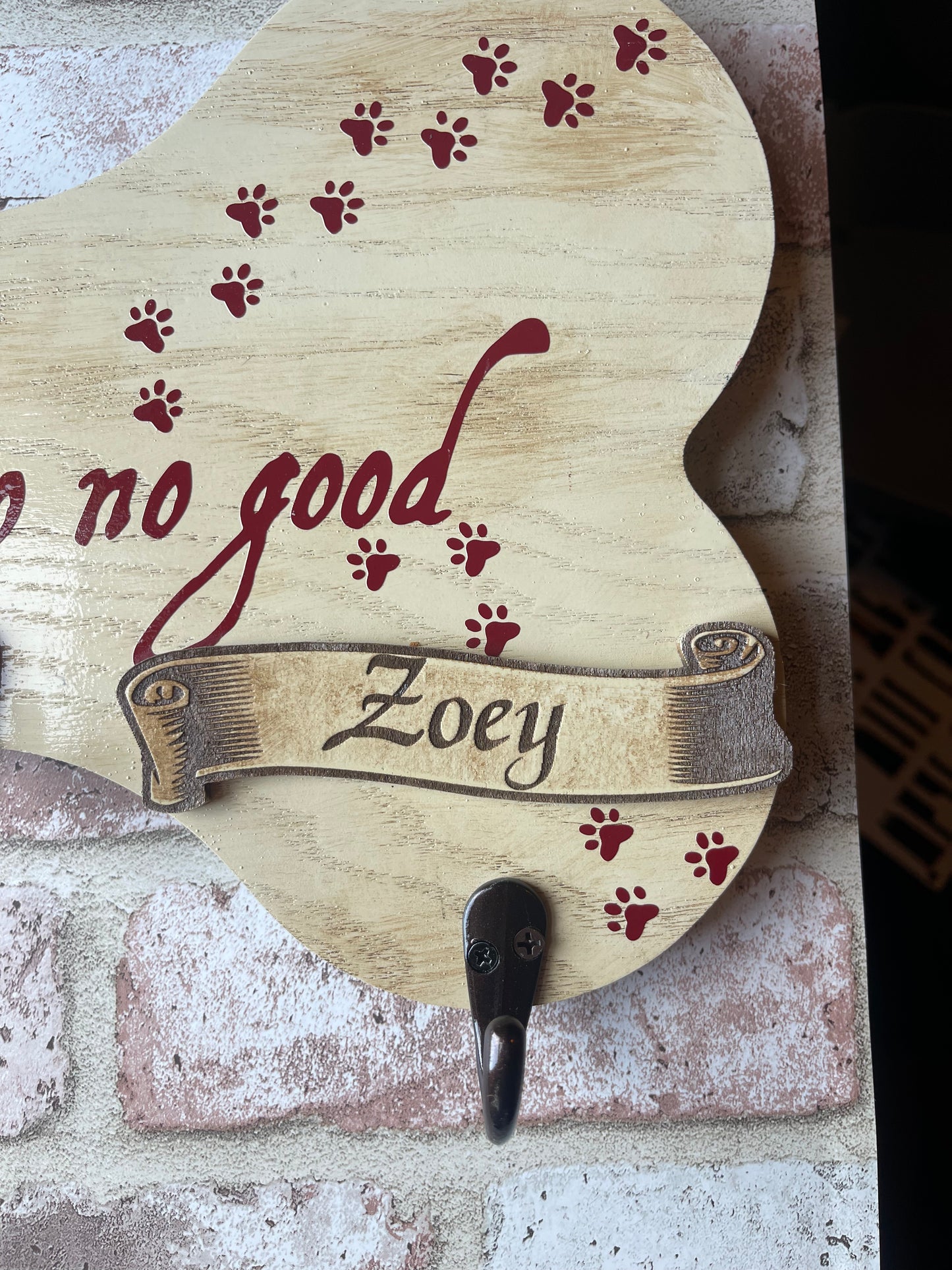 Custom Solemnly Swear Leash Holder