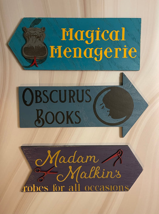 Individual Directional Signs