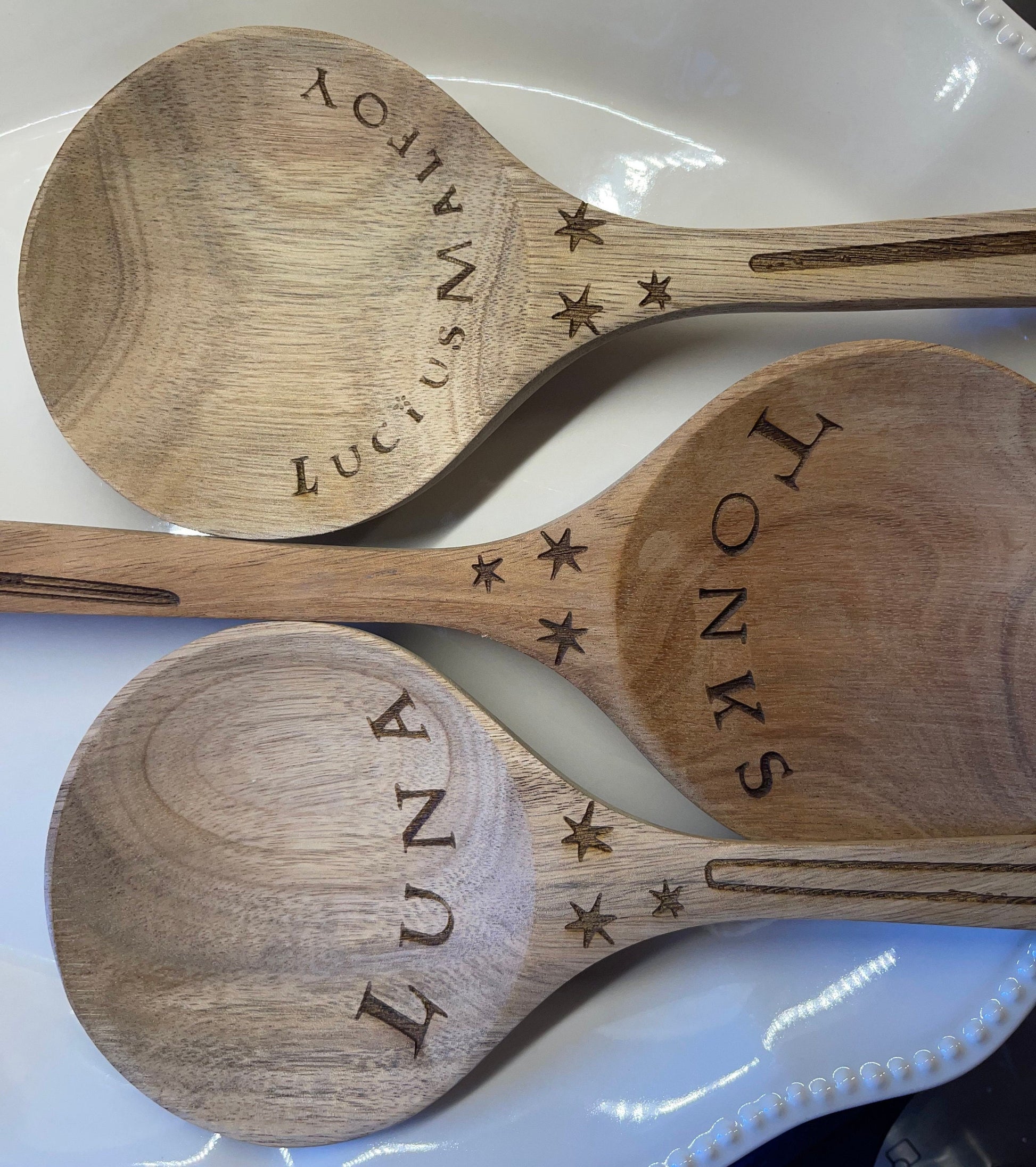 Personalized Wooden Ladle
