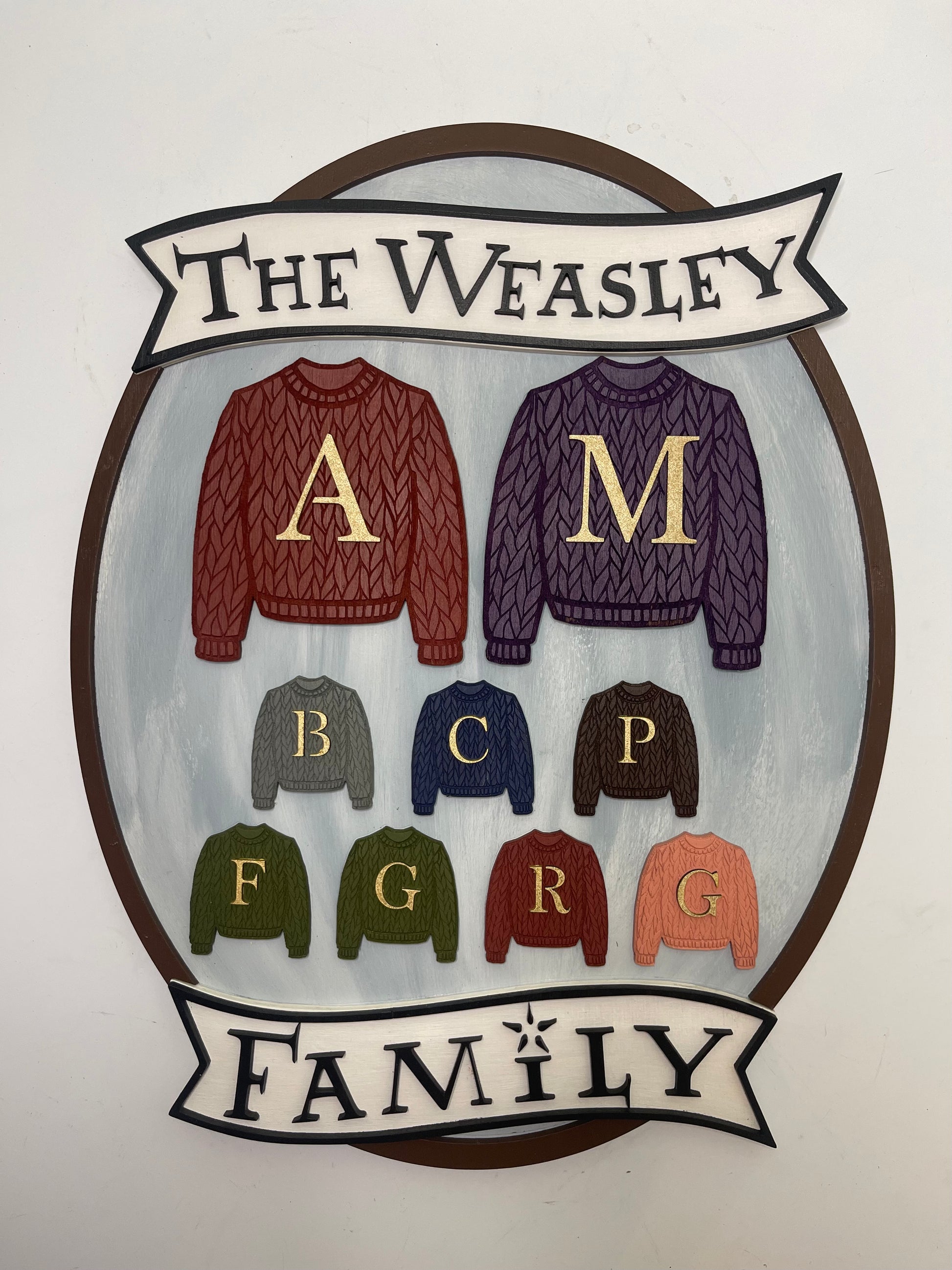 Weasley family sweater hot sale