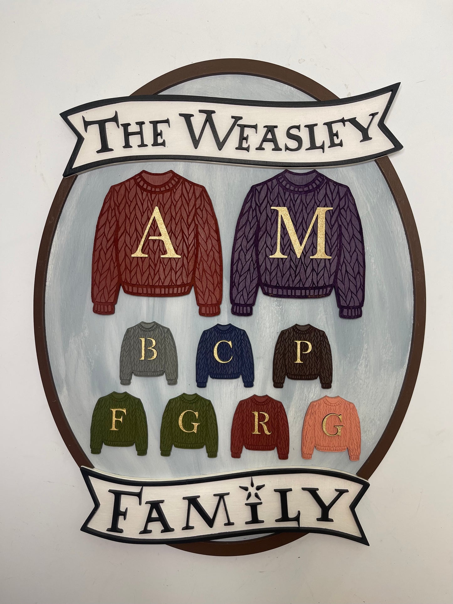 Magical Family Sweater Sign