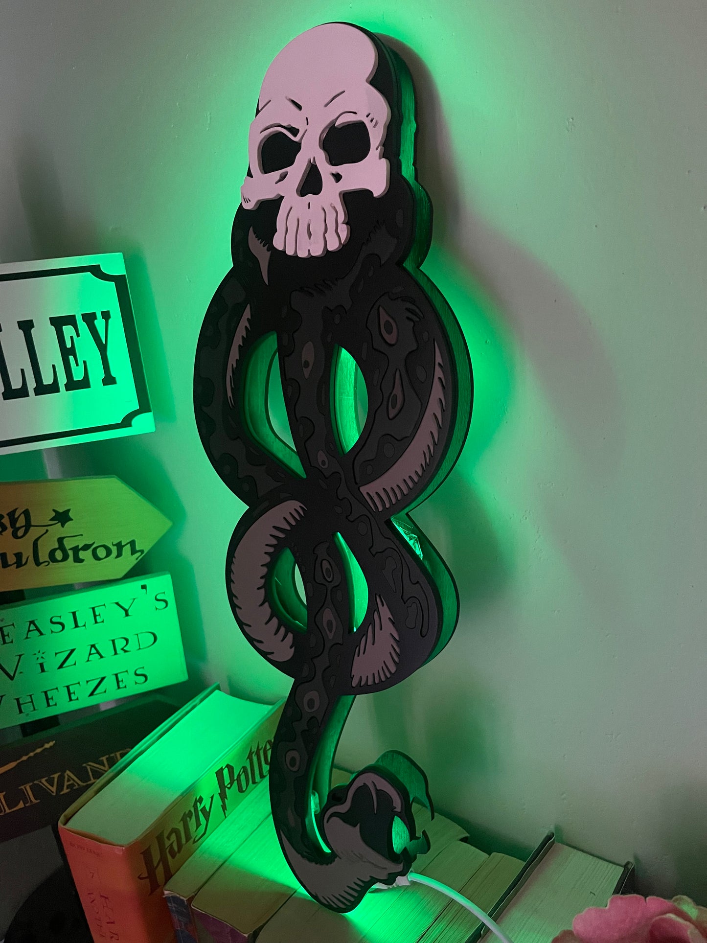 Dark Mark Lighted Sign