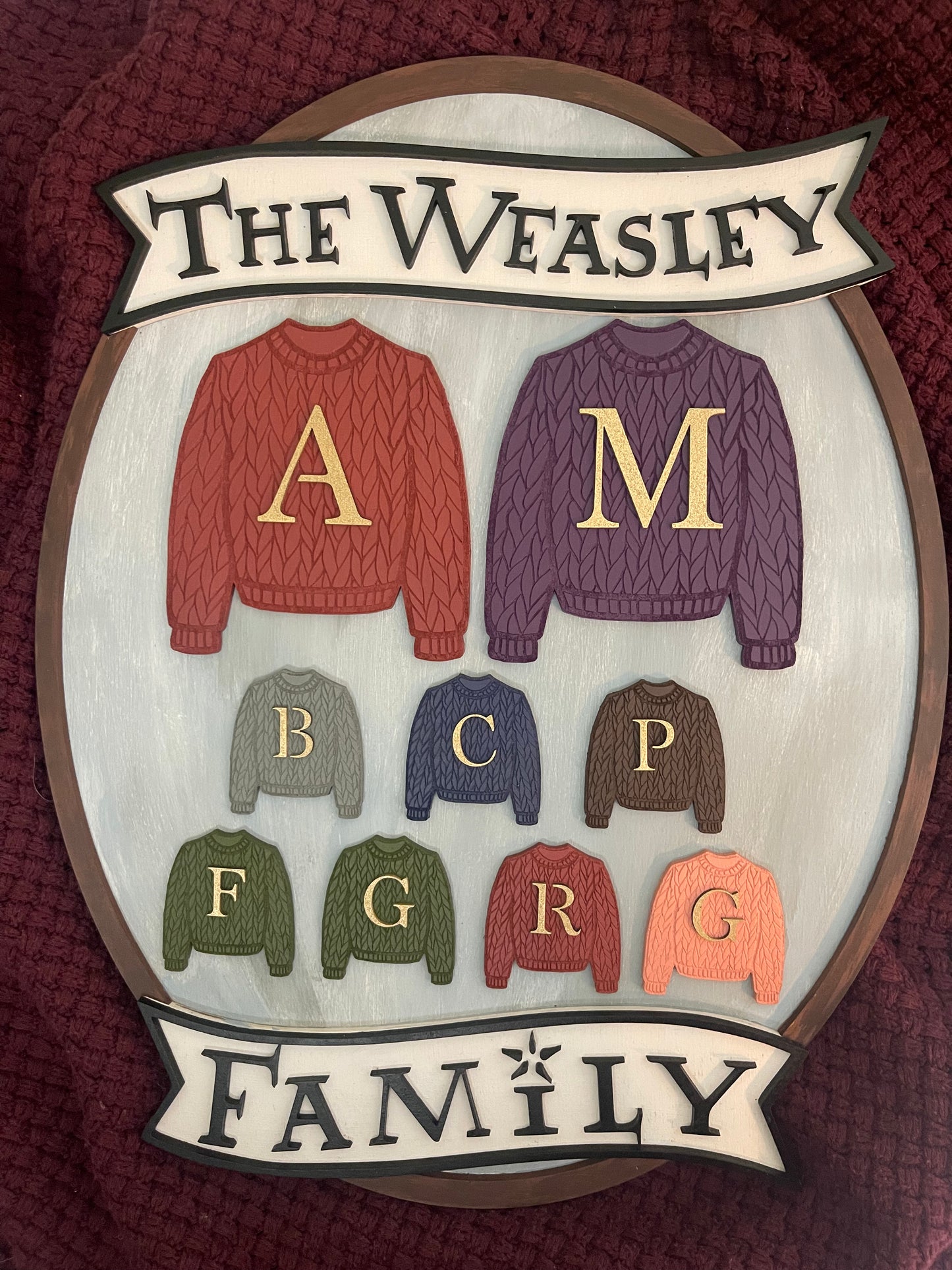 Magical Family Sweater Sign